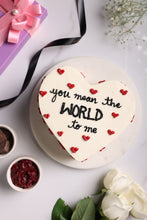 Load image into Gallery viewer, The Heart Cake (Eggless)