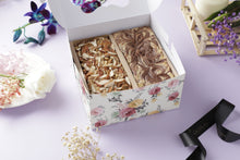 Load image into Gallery viewer, The Eggless Tea Cakes Gift Box ( Almond Walnut and Nutella Vanilla )