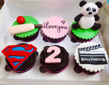 Load image into Gallery viewer, Box of 6 Designer Cupcakes