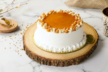 Load image into Gallery viewer, Vegan Butterscotch Cake (Eggless and Dairy Free)