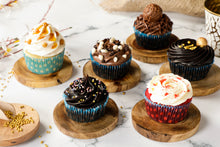Load image into Gallery viewer, Dreamy Box of 6 Cupcakes (Eggless)