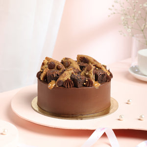 The Crazzy Chocolate Cake (Eggless)