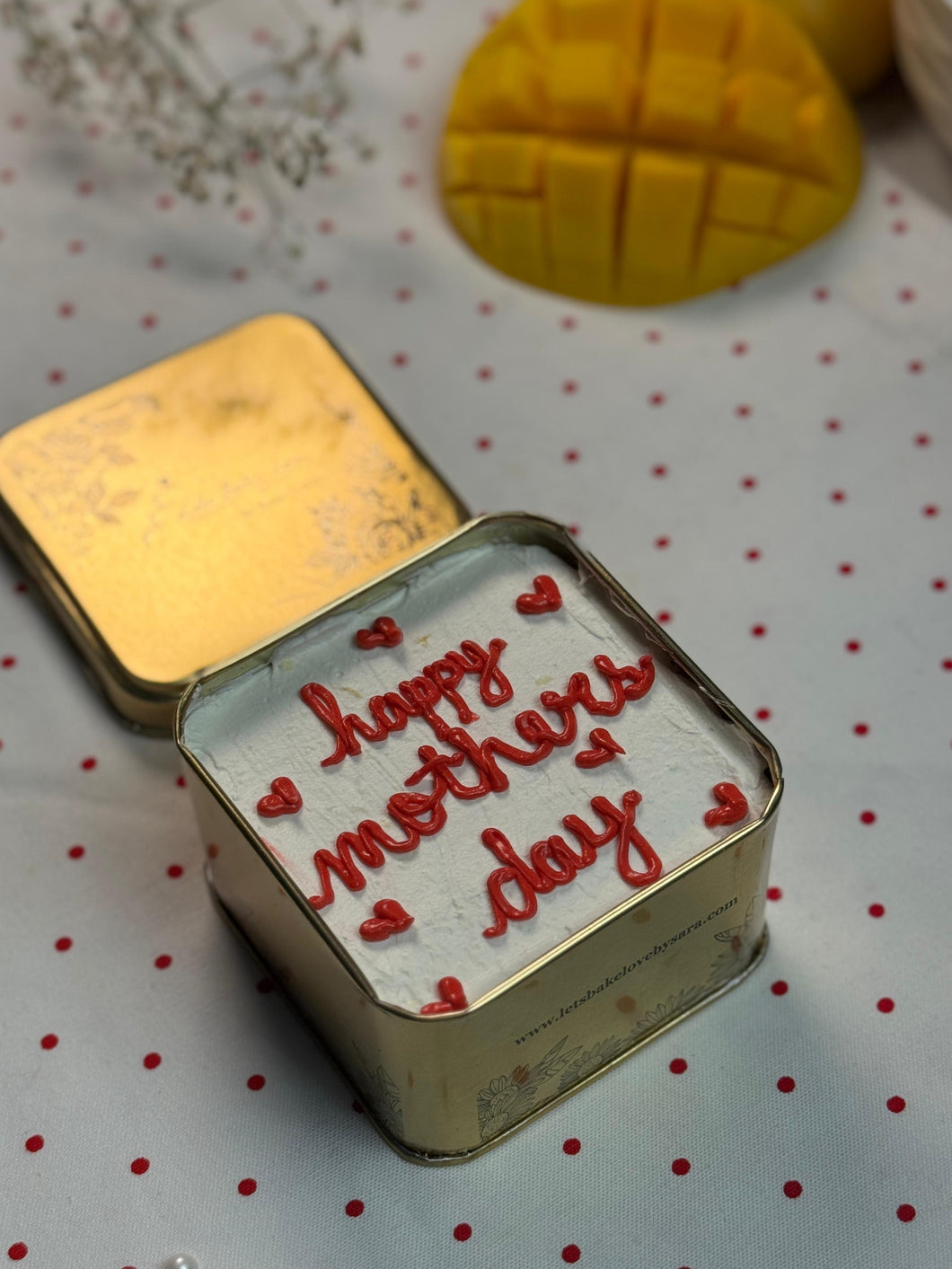 The Mothers Day Cake in a Tin (Serves 2-3)