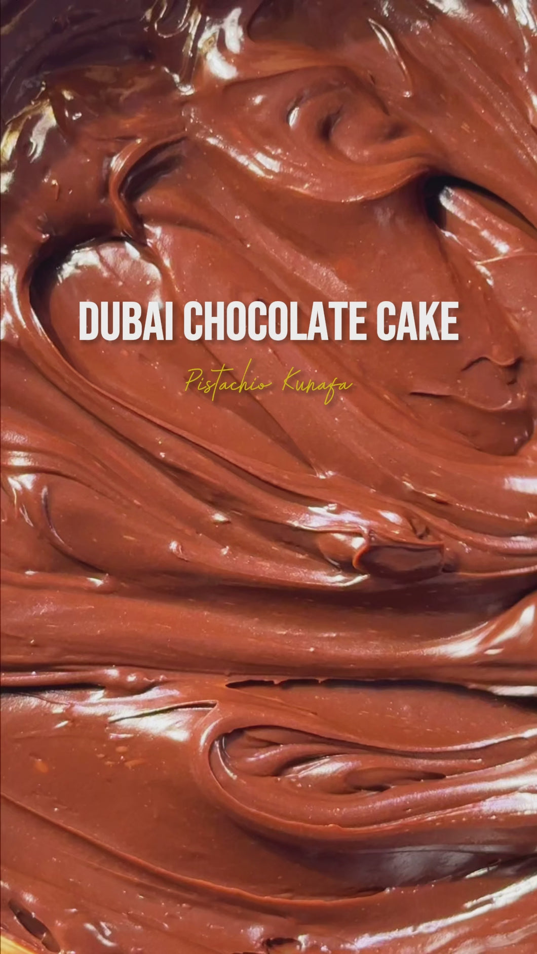 The Dubai Chocolate Cake (Eggless)