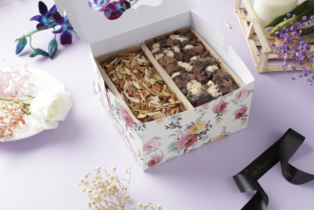 The Tea Cakes Gift Box ( Premium Khoya and Triple Chocolate Chunk ) (Shipping all over India)