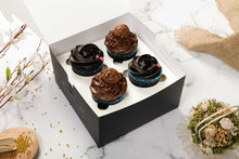 Load image into Gallery viewer, Nutella Lover Box of 4 Cupcakes (Eggless)
