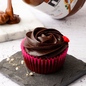 Box of 2 Nutella Love Cupcakes (Eggless)