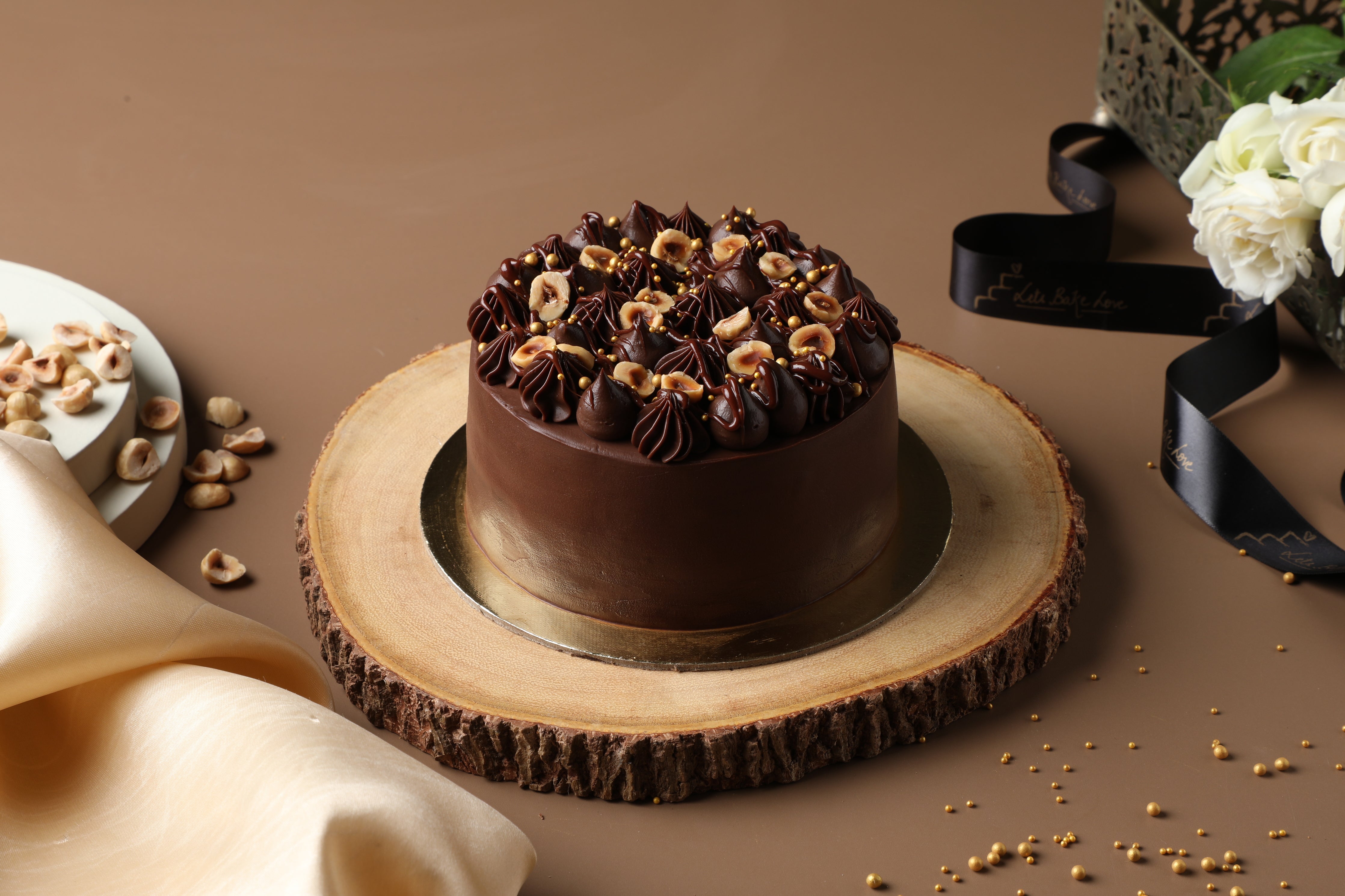 Chocolate and hazelnut truffle cake (torta gianduja) | SBS Food