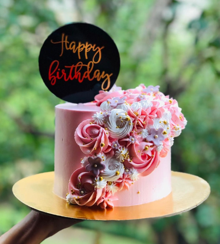 Floral Cake - 1297 – Cakes and Memories Bakeshop